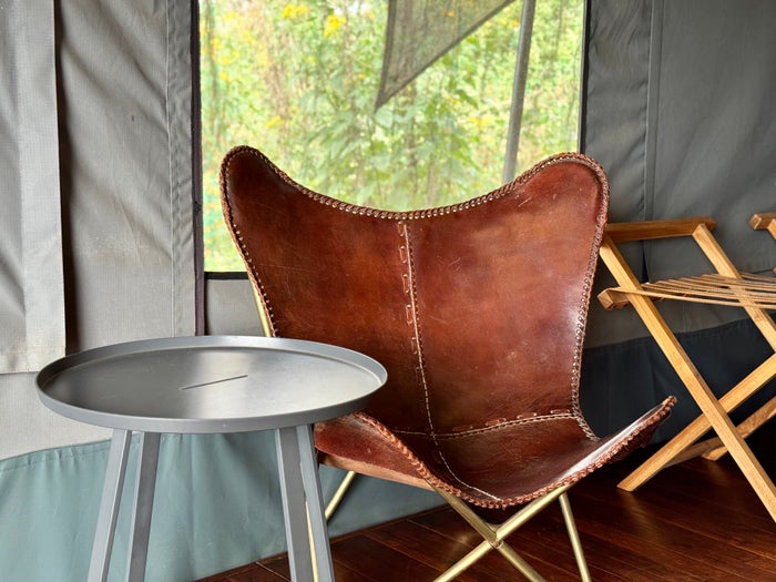 Sancturary Ngorongoro Camp tent seating area