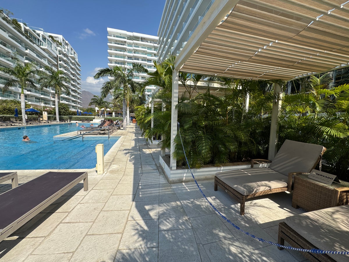 Santa Marta Marriott Pool Daybeds Deck