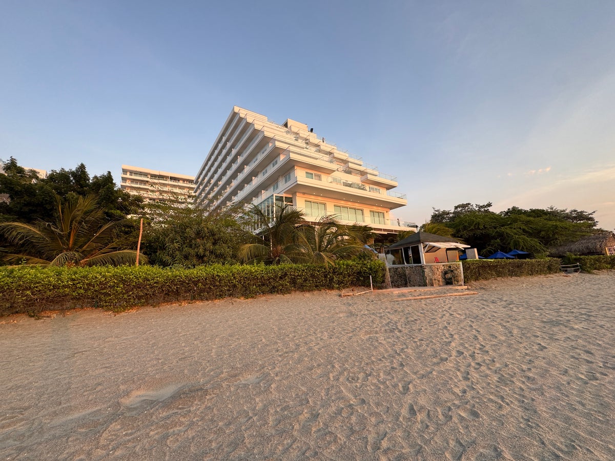 Santa Marta Marriott Sunset View of Hotel