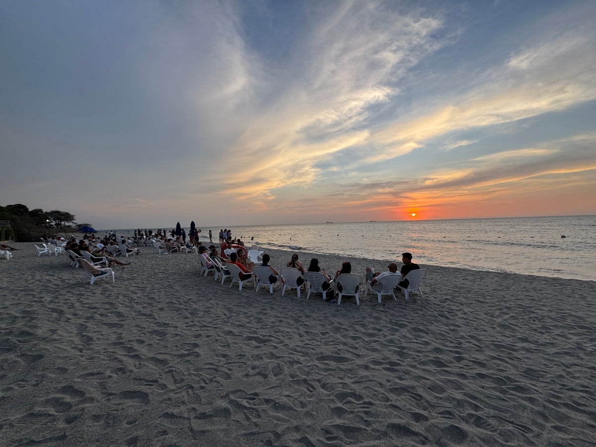 Santa Marta Marriott Sunset Viewing Beach