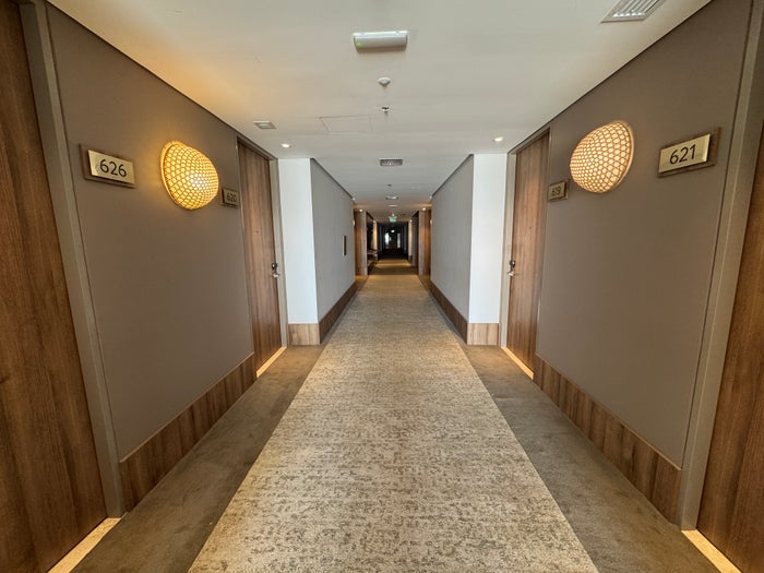 Santa Marta Marriott hallways Santa Marta Marriott hallways