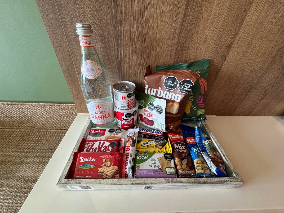 Santa Marta Marriott snacks