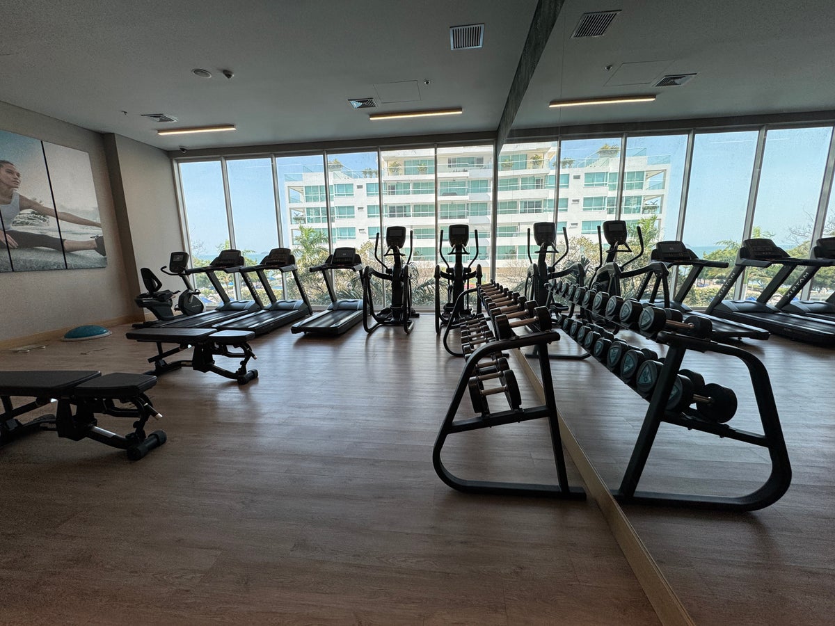 Santa Marta Marriott treadmills and weights