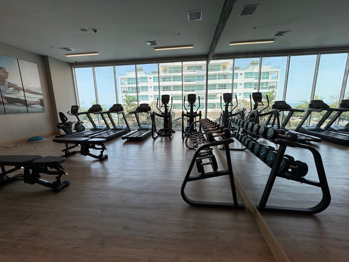 Santa Marta Marriott treadmills and weights Santa Marta Marriott treadmills and weights