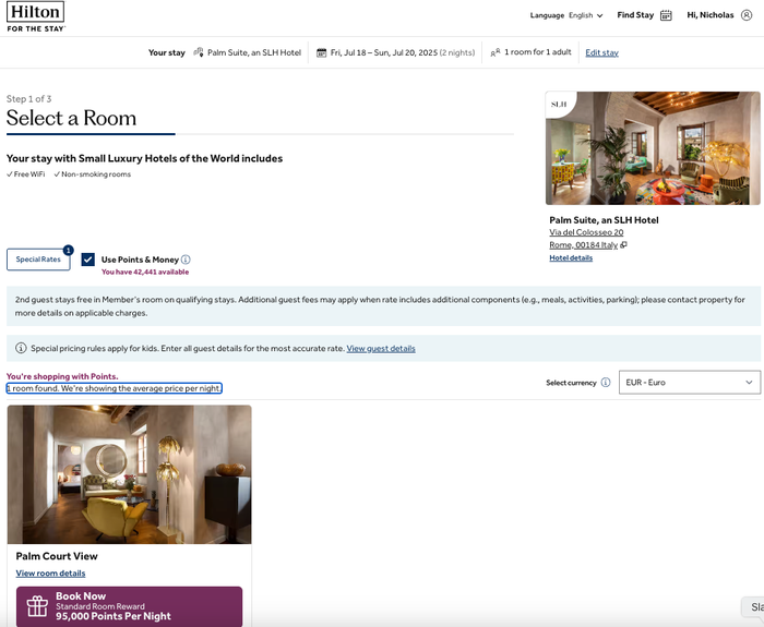 Screenshot 2025 04 11 at 1.14.56 PM Palm Suite SLH Rome Award Night