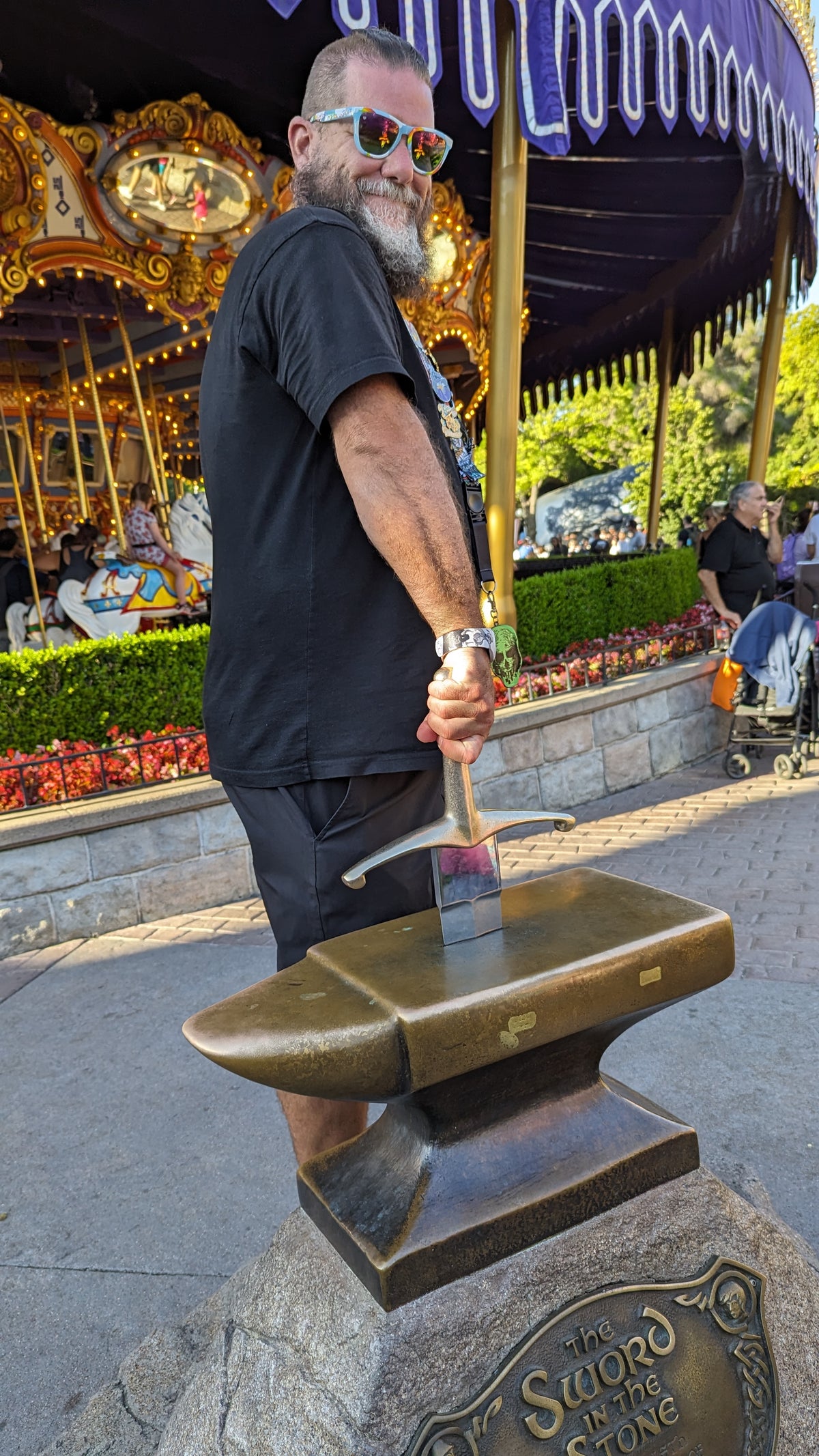 Sword in the Stone at Magic Kingdom