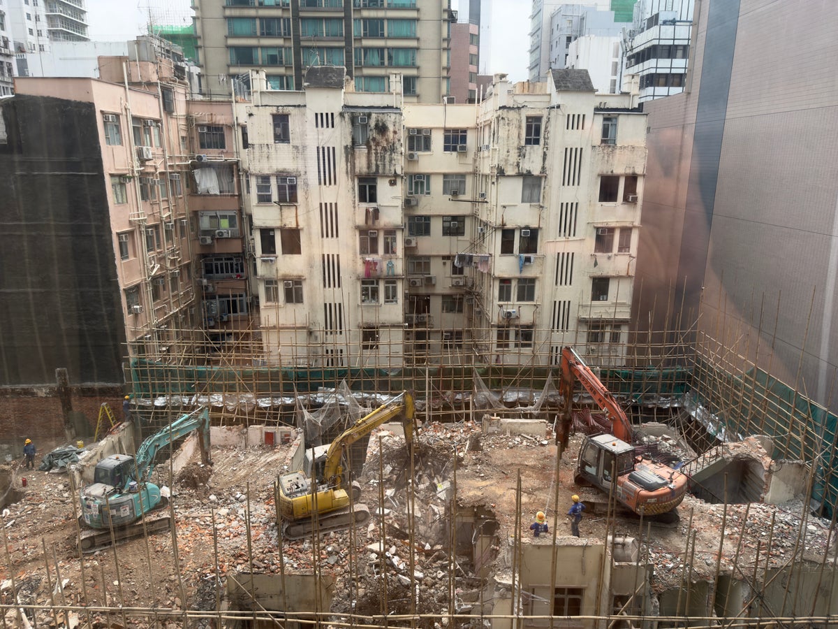 The Mira Hong Kong bedroom view