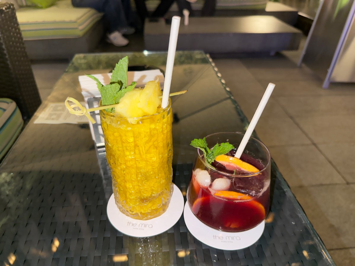 The Mira Hong Kong drink at Vibe