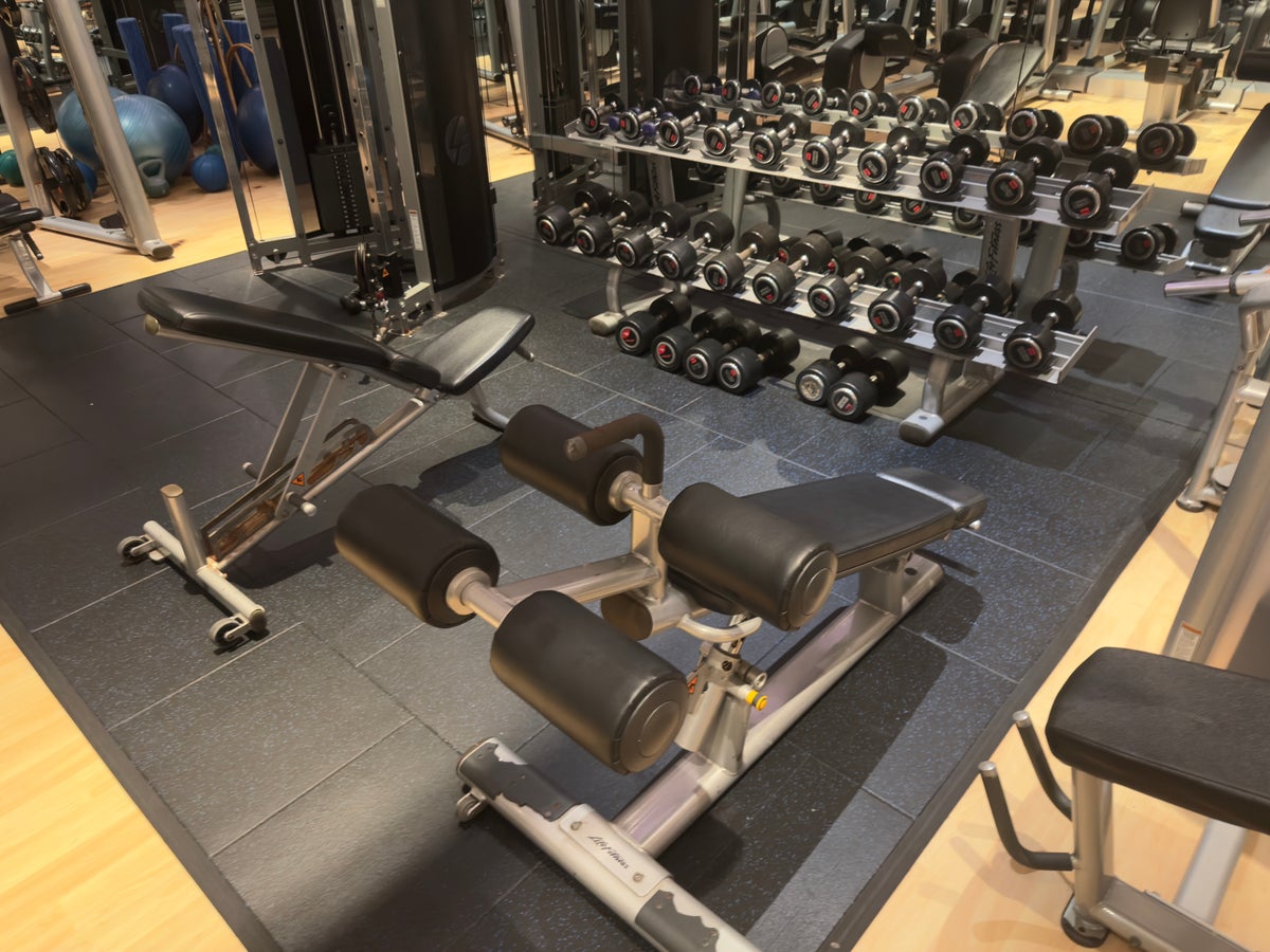 The Mira Hong Kong free weights