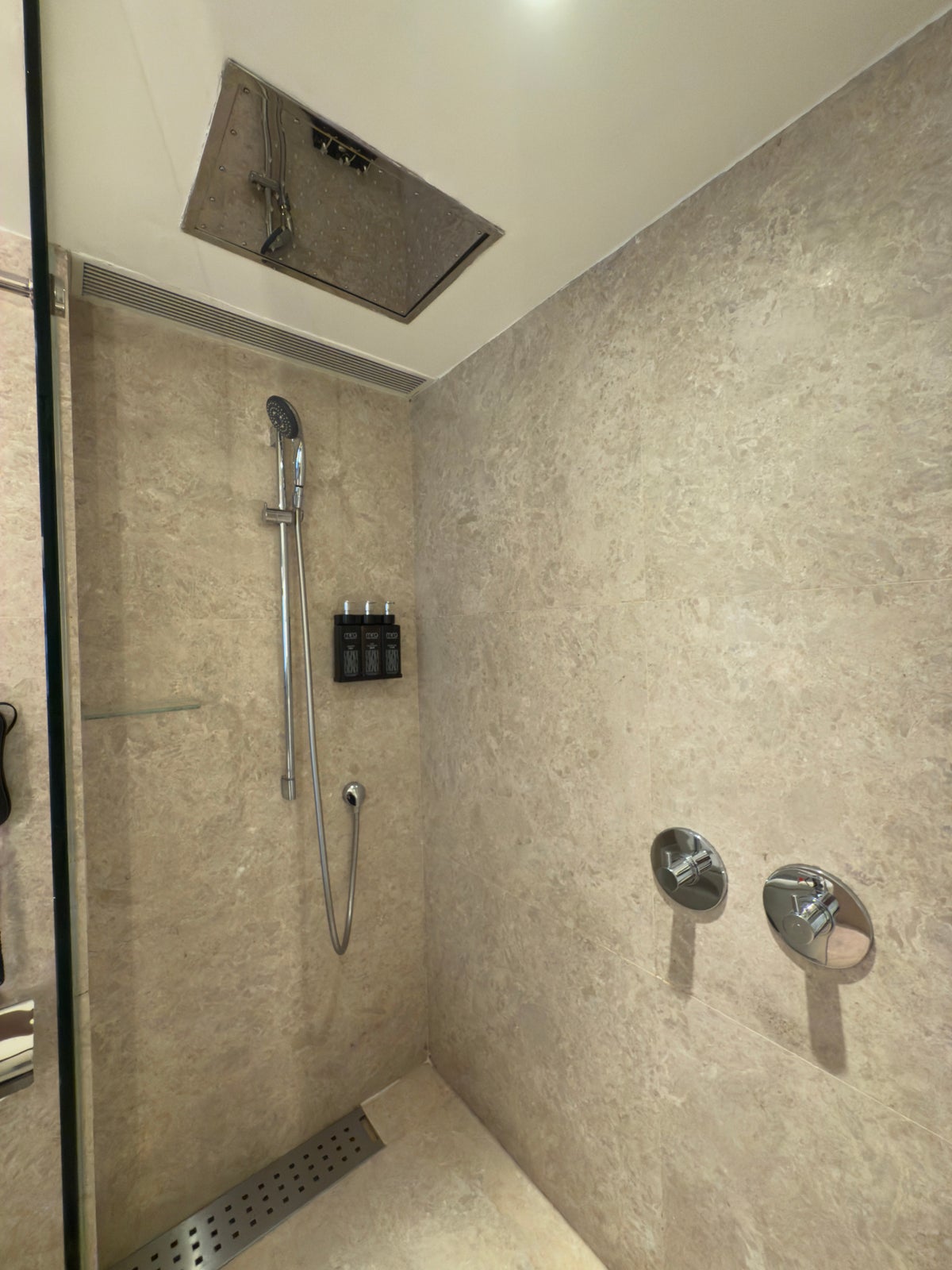 The Mira Hong Kong shower