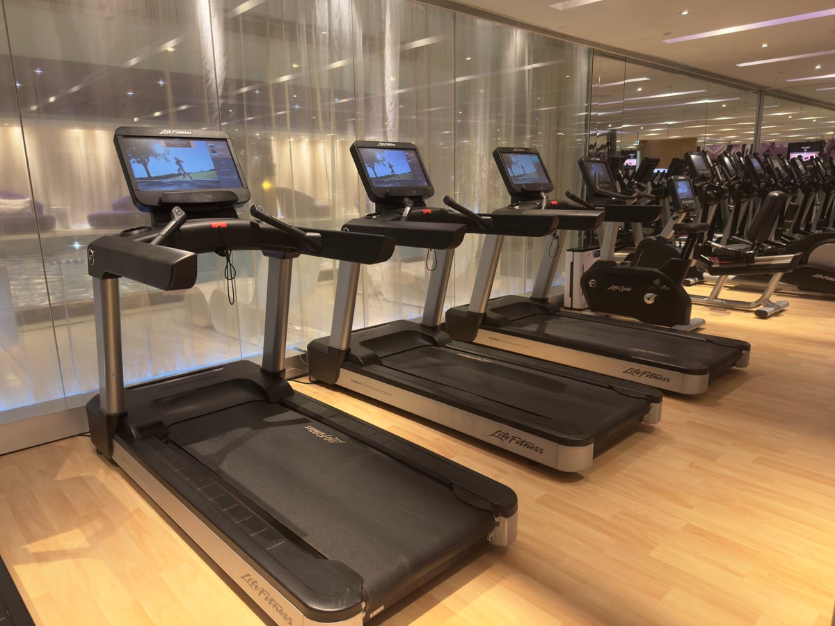The Mira Hong Kong treadmills