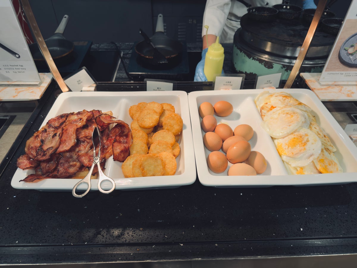 The St. Regis Beijing breakfast hot foods