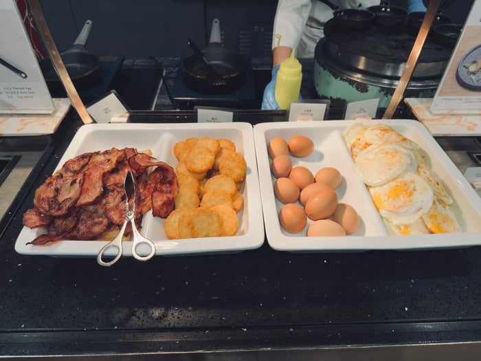 The St. Regis Beijing breakfast hot foods The St. Regis Beijing breakfast hot foods