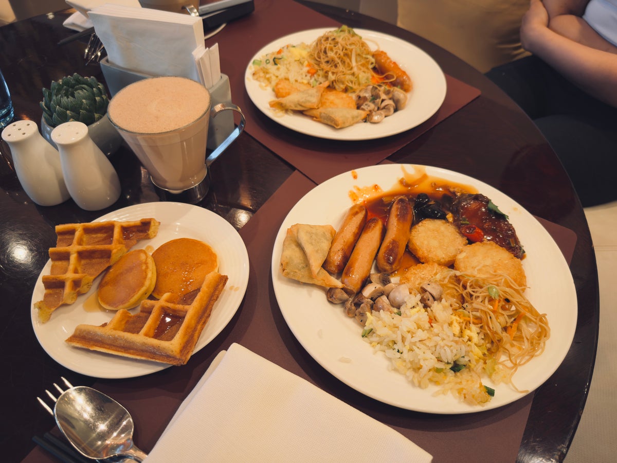 The St. Regis Beijing breakfast plates