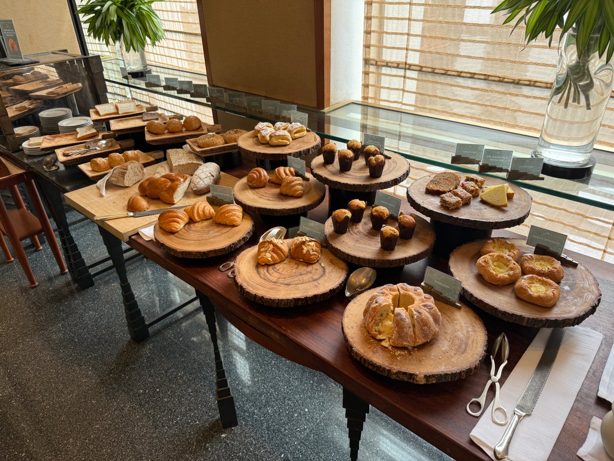The Sukhothai Bangkok breakfast pastries