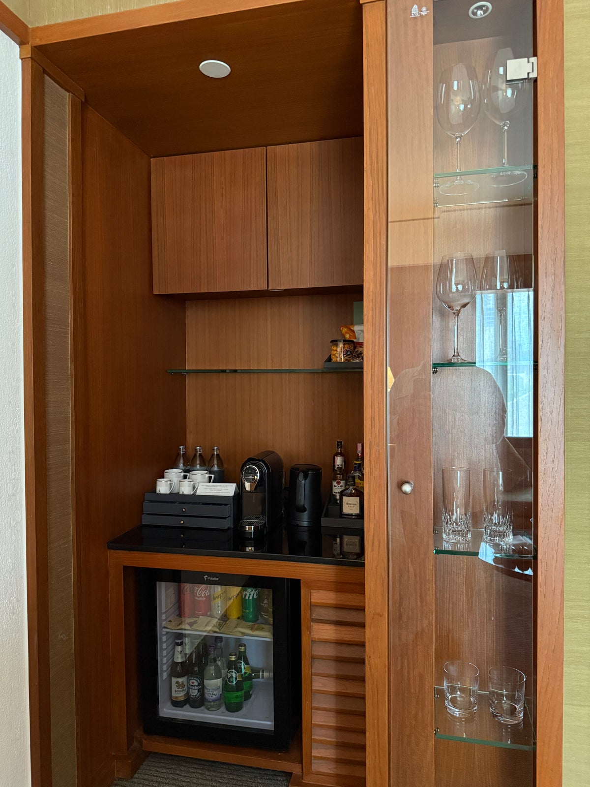 The Sukhothai Bangkok minibar area