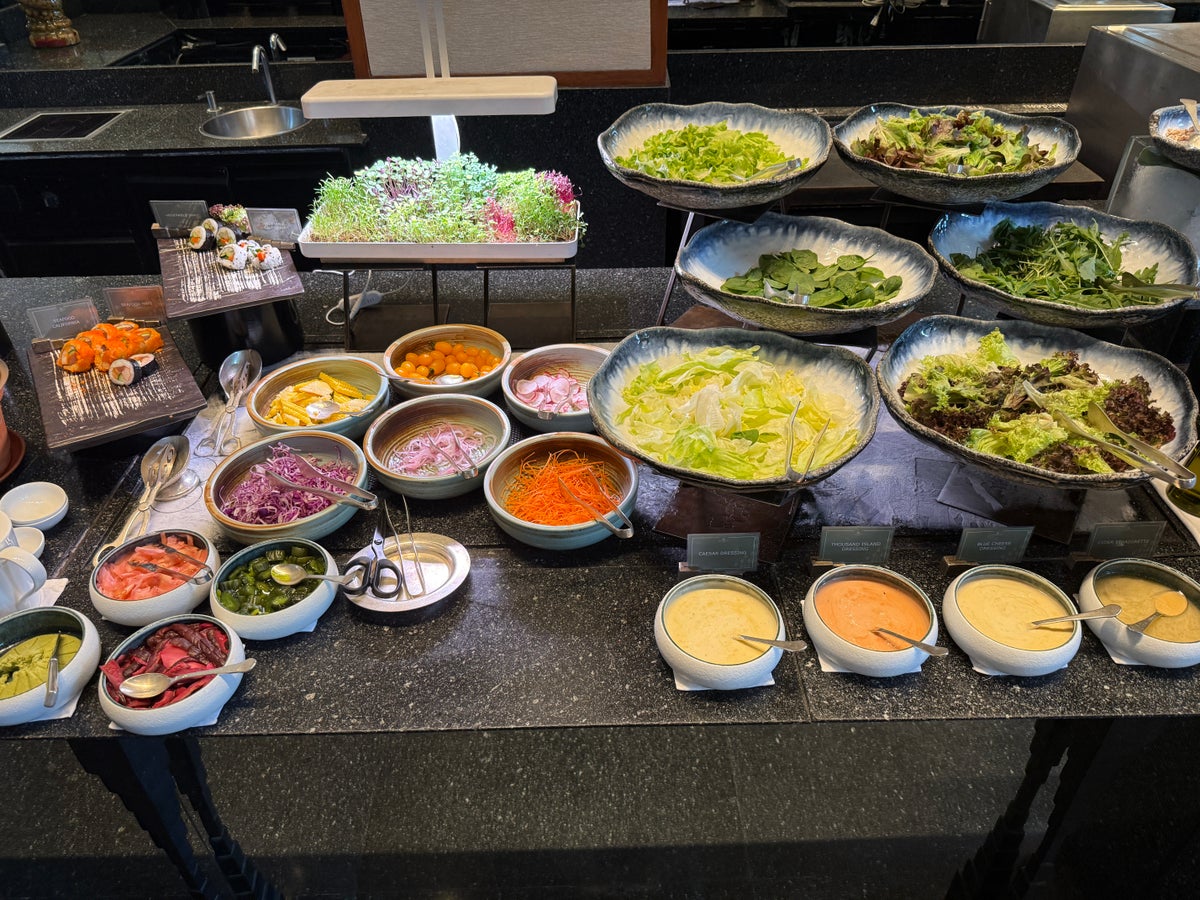 The Sukhothai Bangkok salad bar