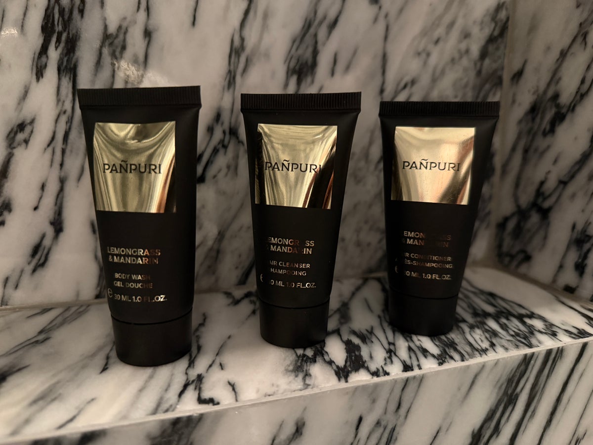 The Sukhothai Bangkok shower toiletries