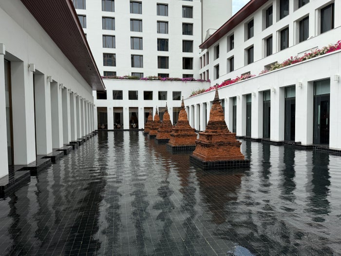 The Sukhothai Bangkok stupas