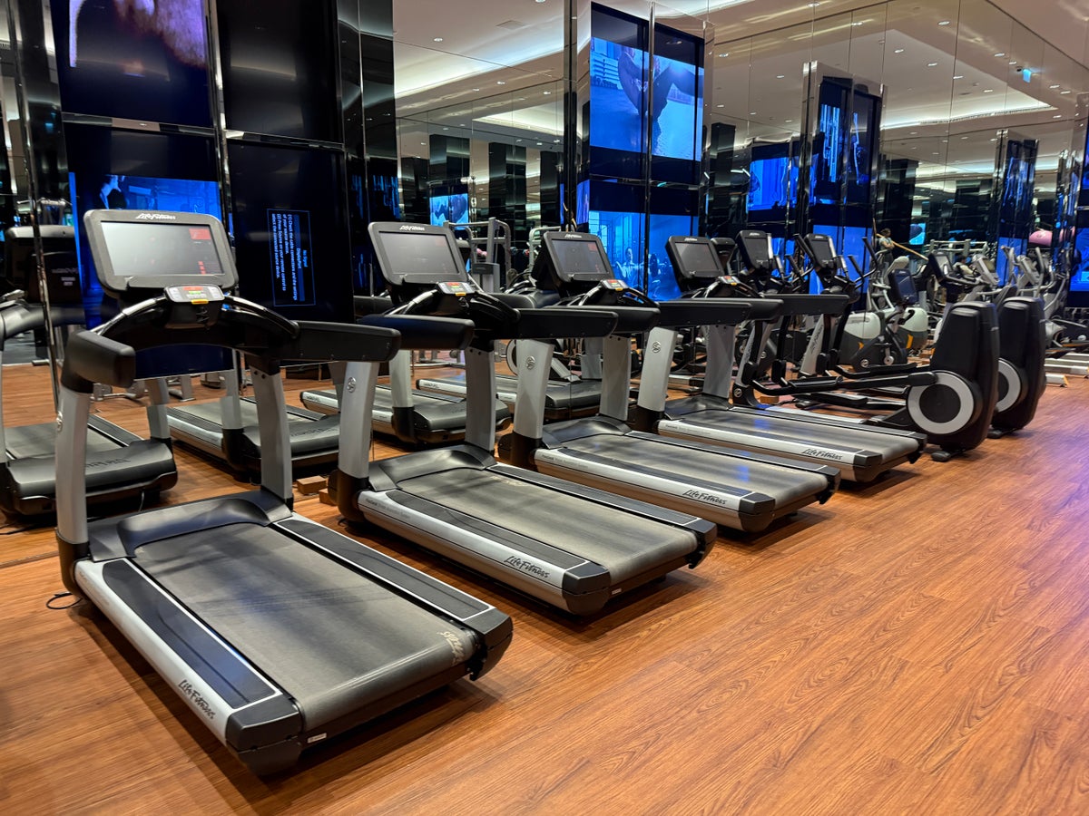 The Sukhothai Bangkok treadmills