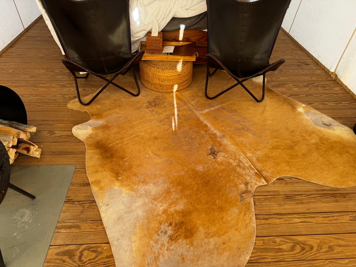 Under Canvas Moab Safari Tent rug