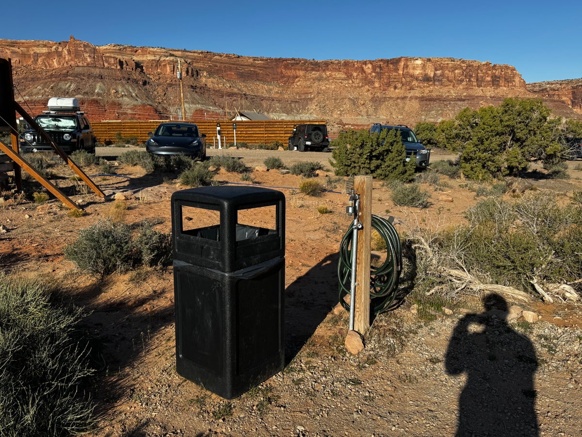 Under Canvas Moab hose