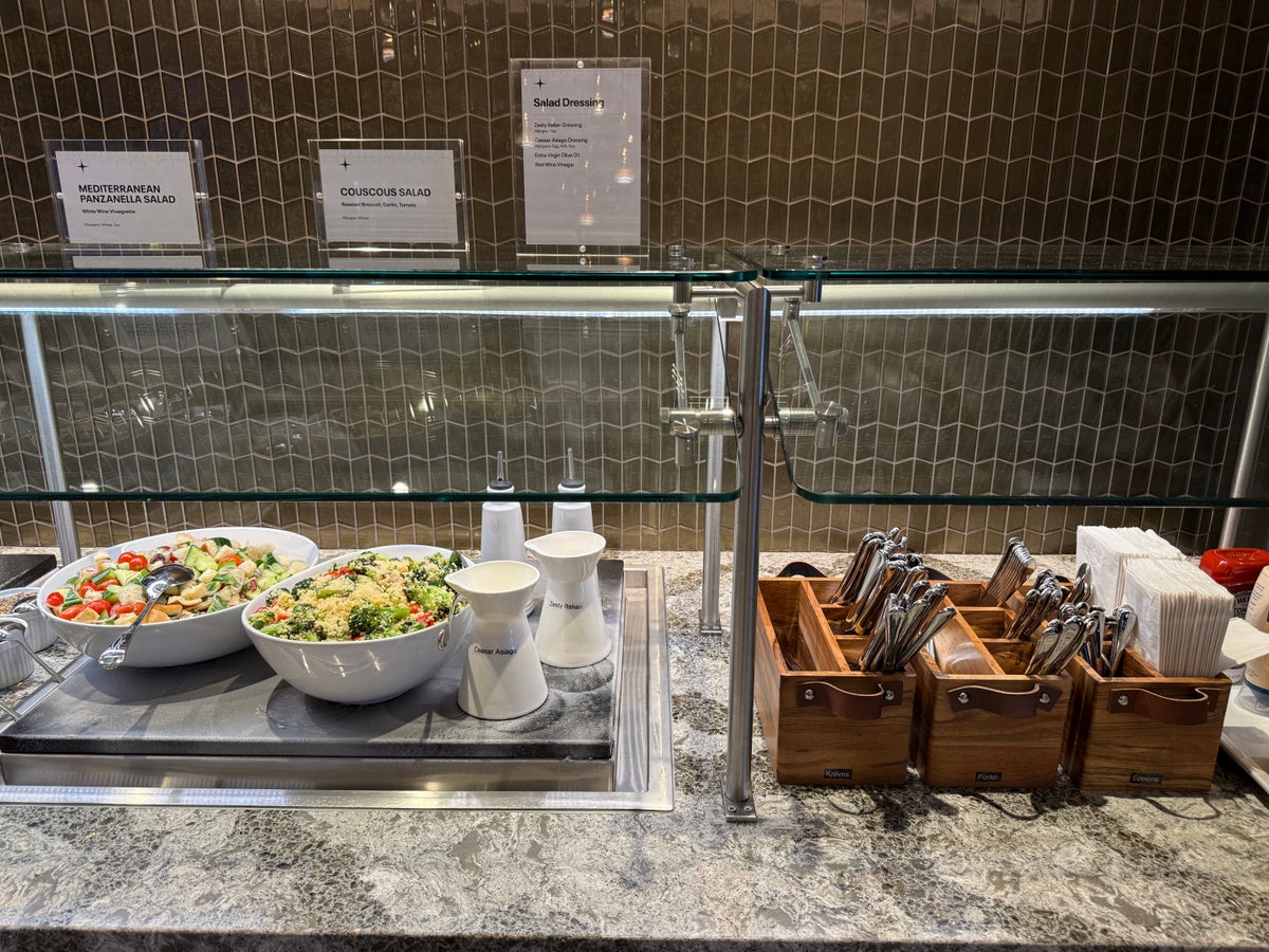 United Polaris Lounge Chicago Prepared Salads