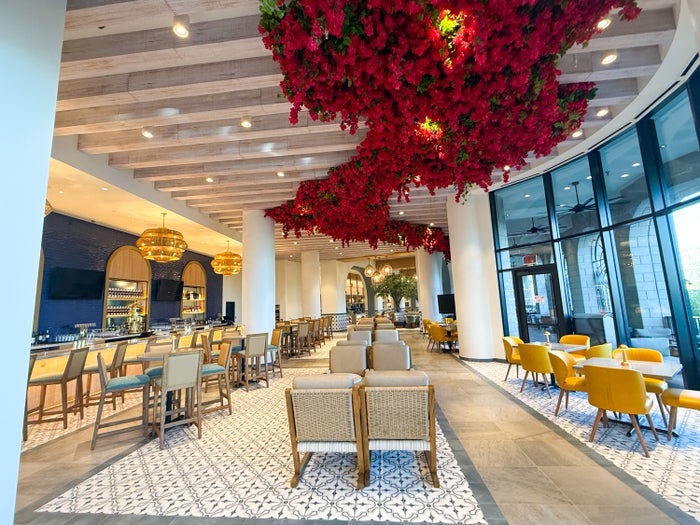 Universal Helios Grand Hotel Loews Hotel Epic Universe flora seats