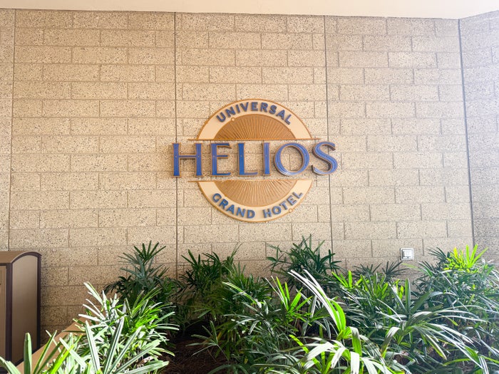 Universal Helios Grand Hotel Loews Hotel Epic Universe signage