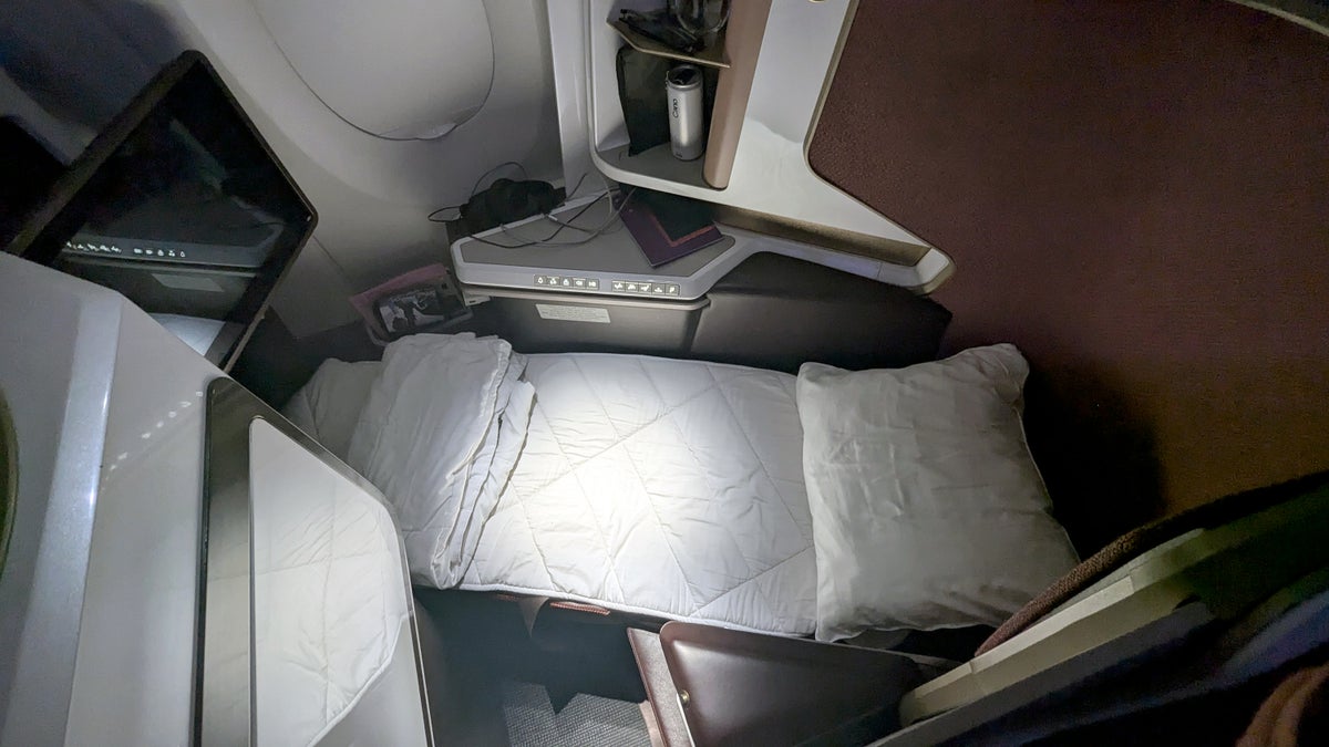 Virgin Atlantic A350 1000 Business Class Bed
