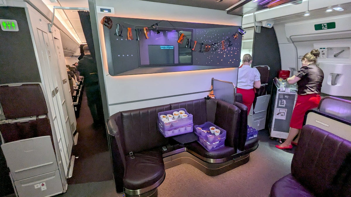 Virgin Atlantic A350 1000 Business Class Lounge