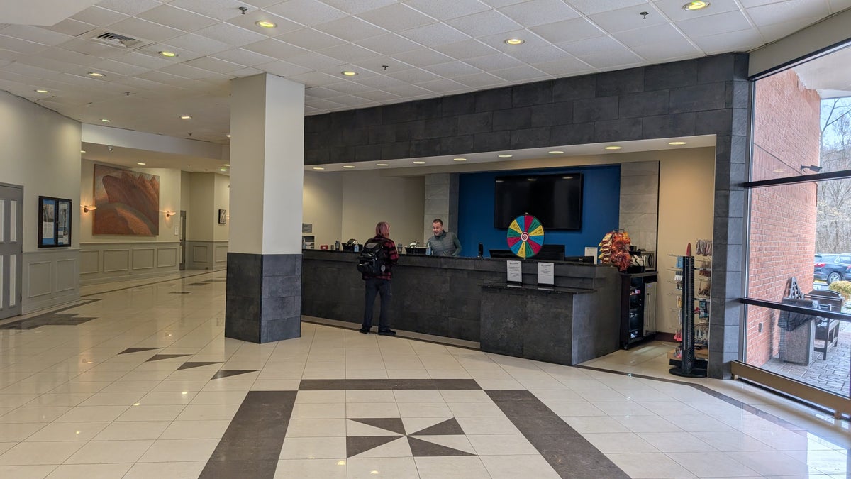 Wyndham Southbury front desk