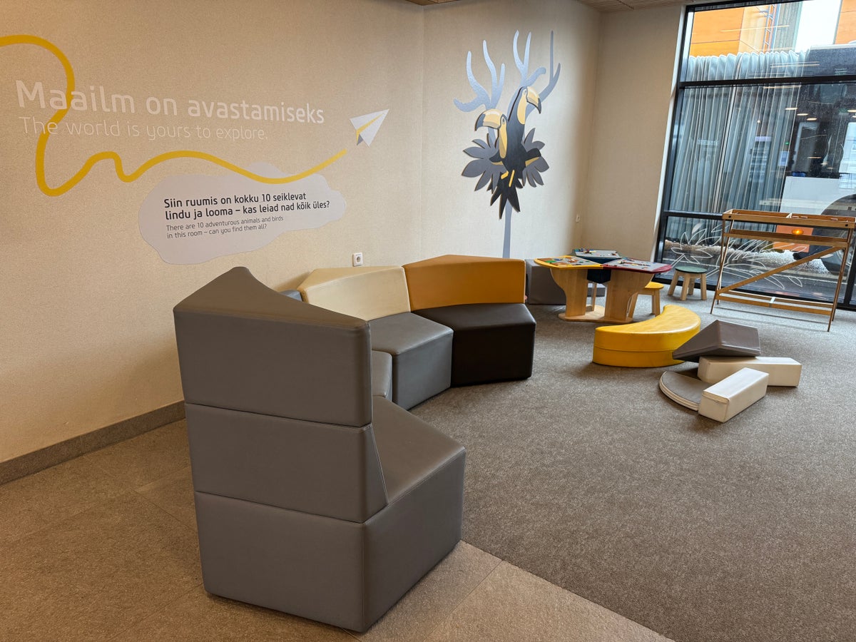 airBaltic TLL kids area near gate
