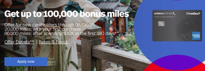 avianca cardless 100k