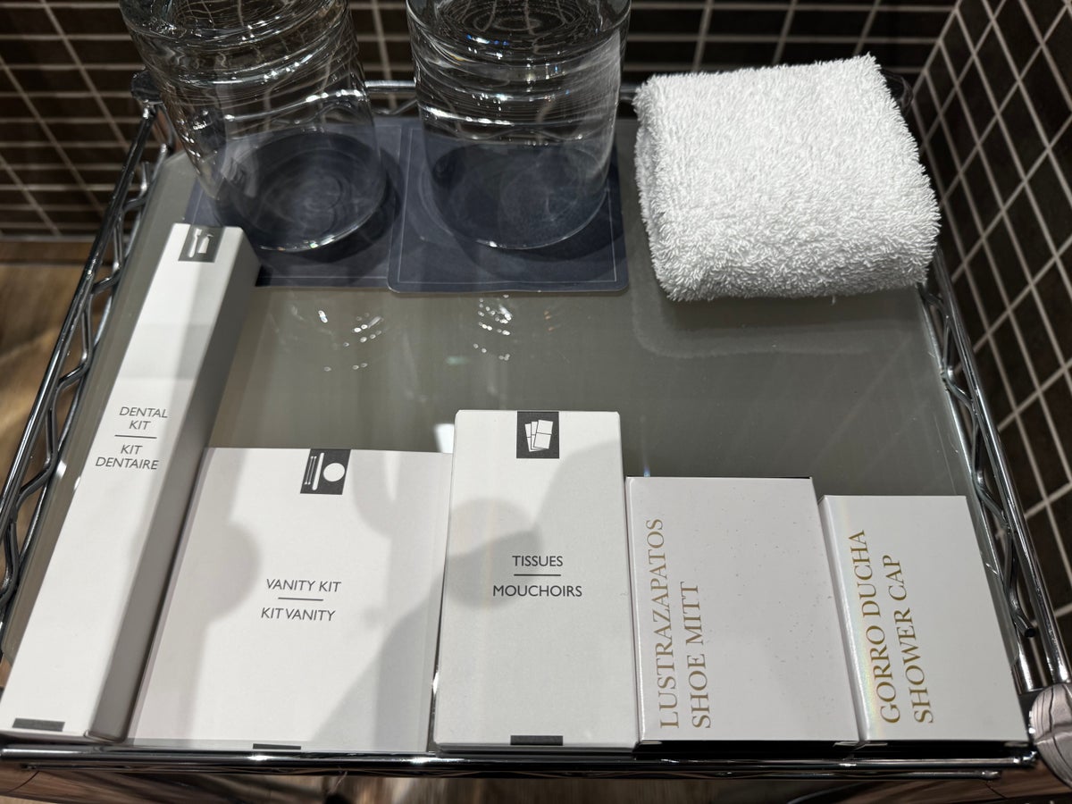 AC Hotel La Finca bathroom amenities