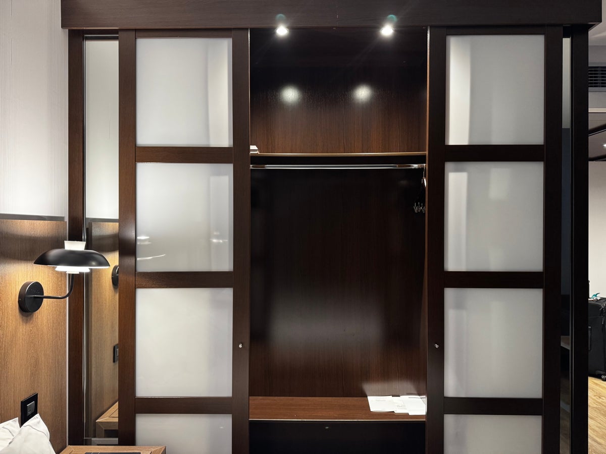AC Hotel La Finca bedroom closet