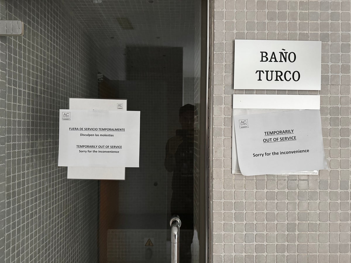 AC Hotel La Finca gym Turkish bath