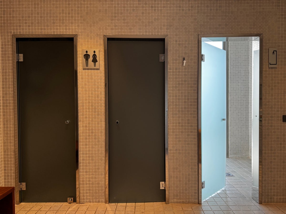 AC Hotel La Finca gym toilets shower
