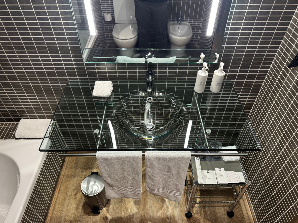 AC Hotel La Finca sink mirror