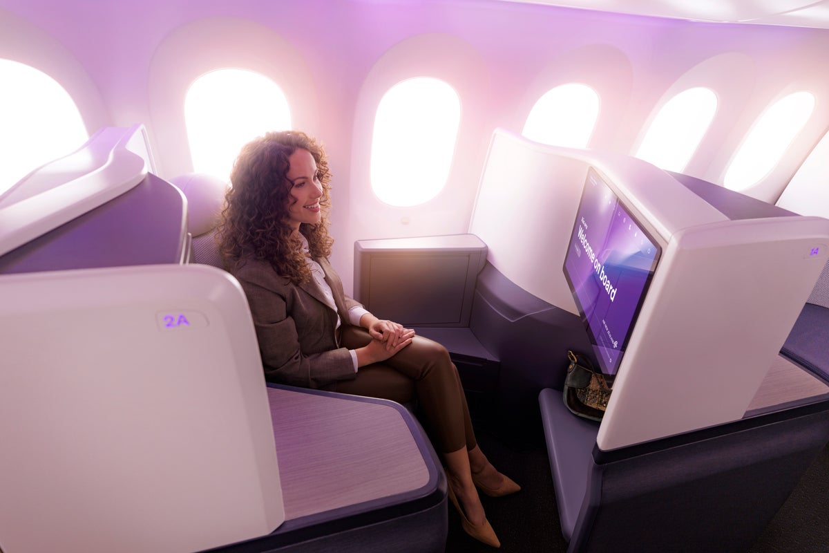 Air New Zealand Dreamliner new business class seat