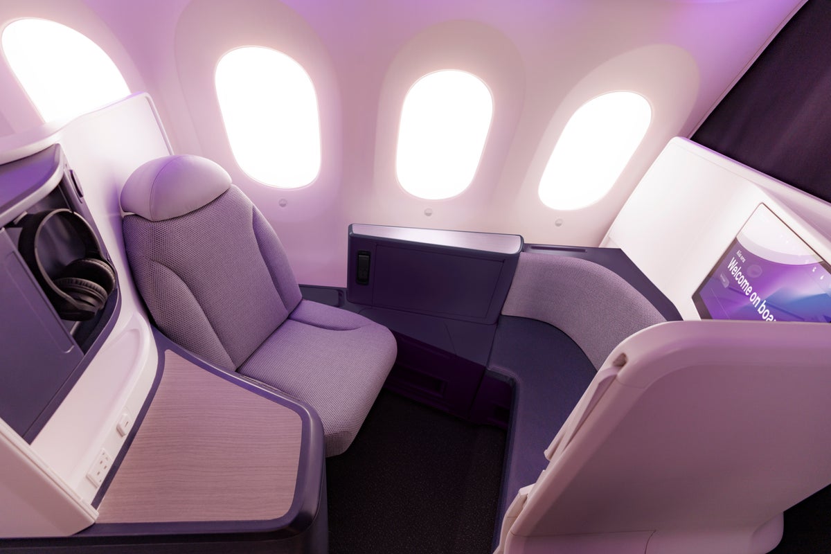Air New Zealand new Business Premier Luxe seat