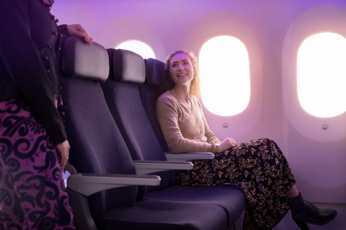 Air New Zealand new economy seats