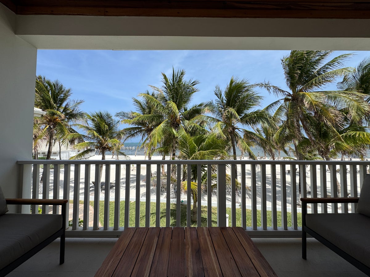 Alaia Belize Reef House Terrace View