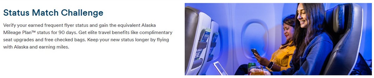 Alaska Airlines Status Match Challenge