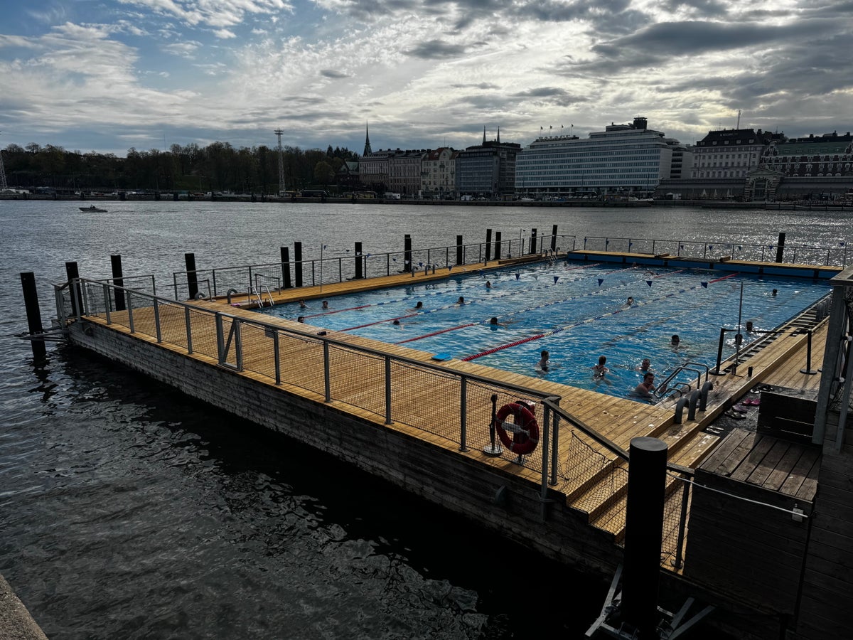Allas Pool Helsinki lap pool