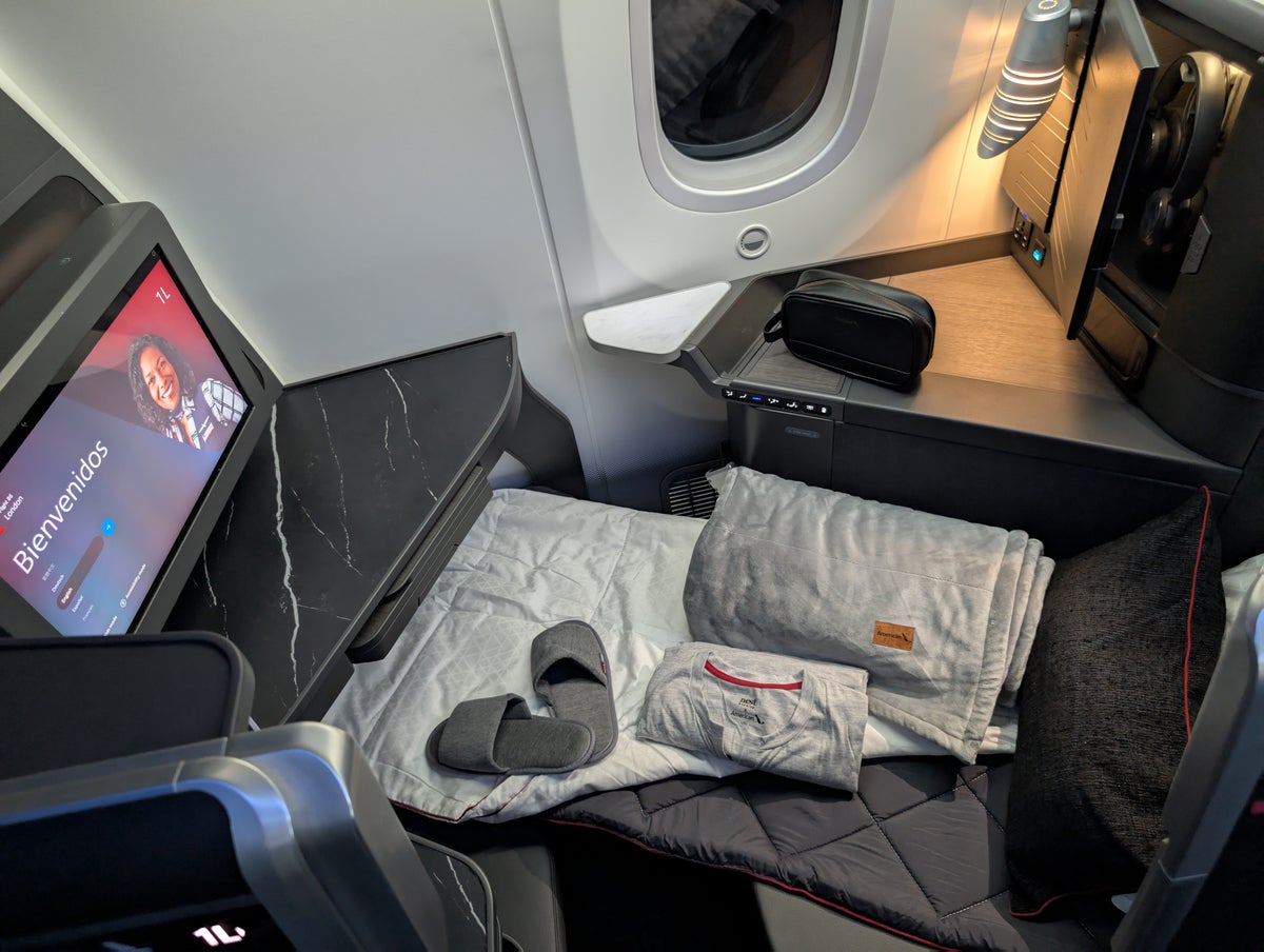 American Airlines 787 9P Flagship Suite Preferred seat
