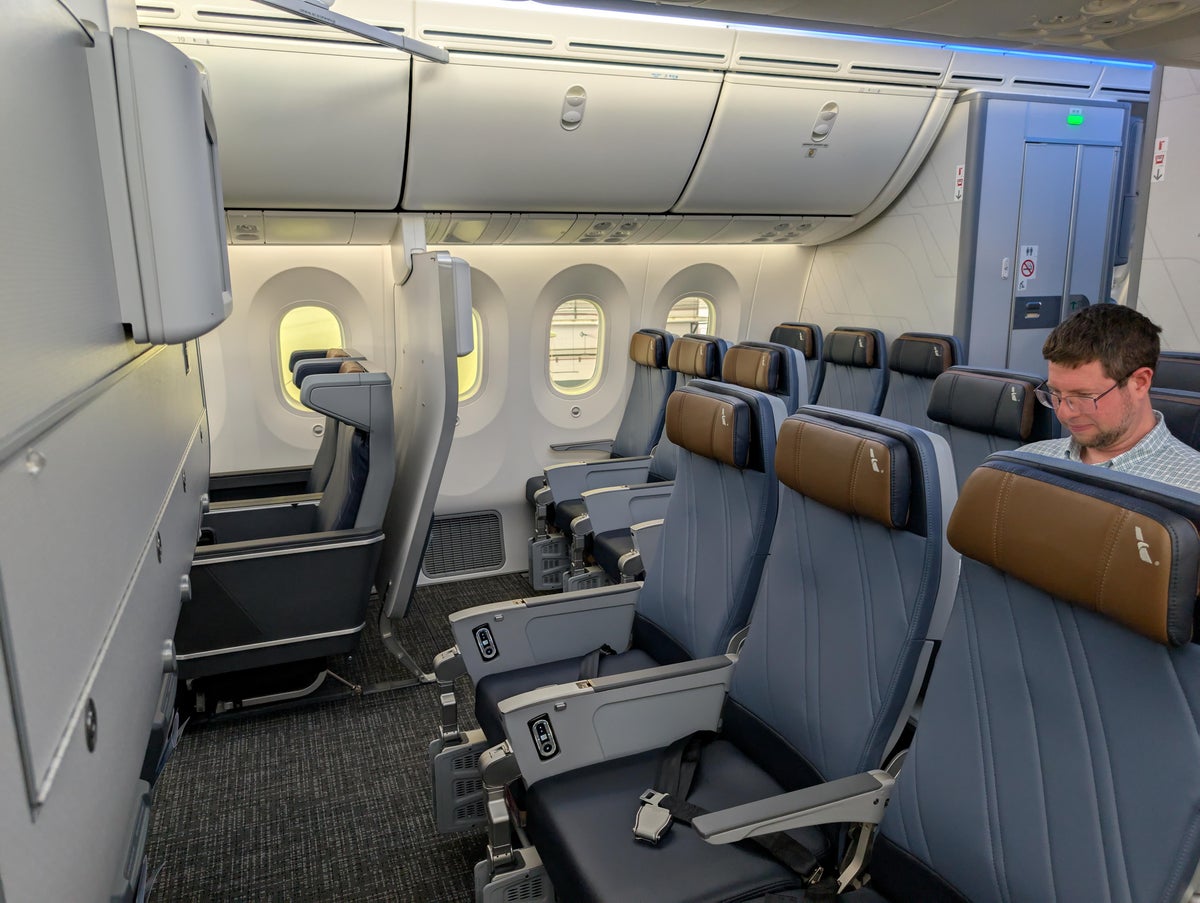American Airlines 787 9P Main Cabin mini cabin