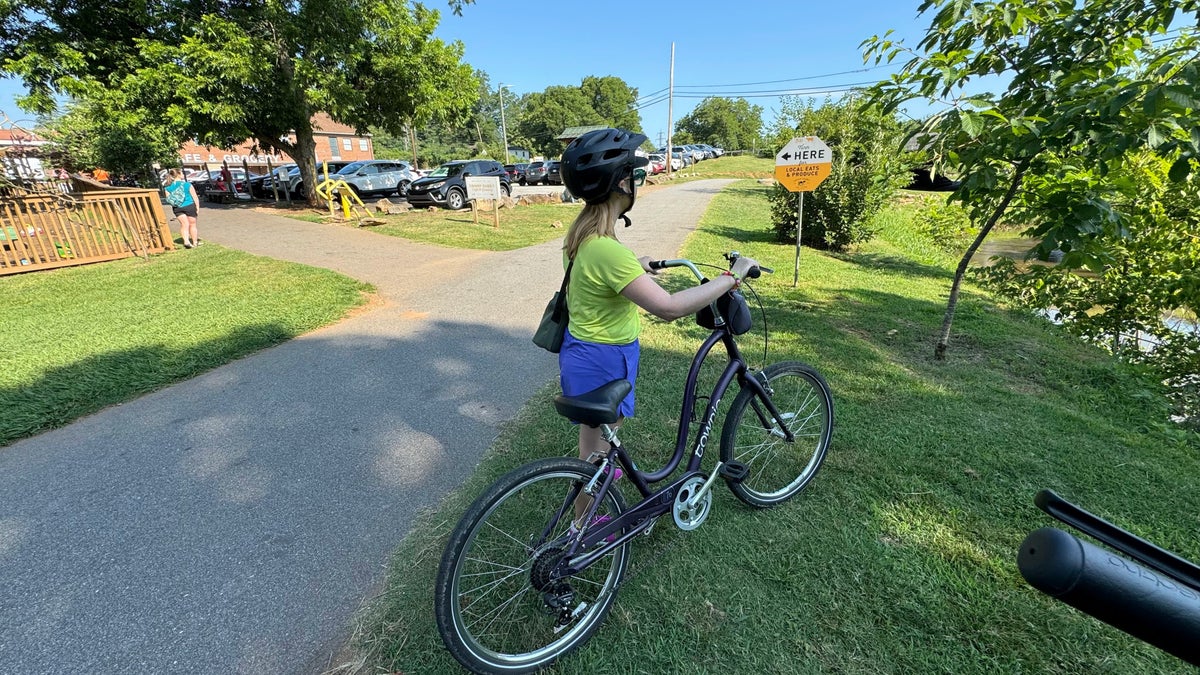 At the Swamp Rabbit Cafe and Grocery Greenville