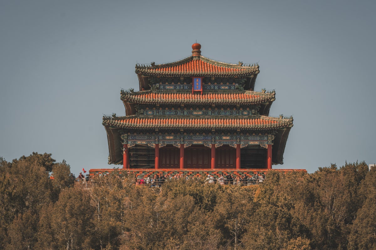 Beihai Park Beijing low