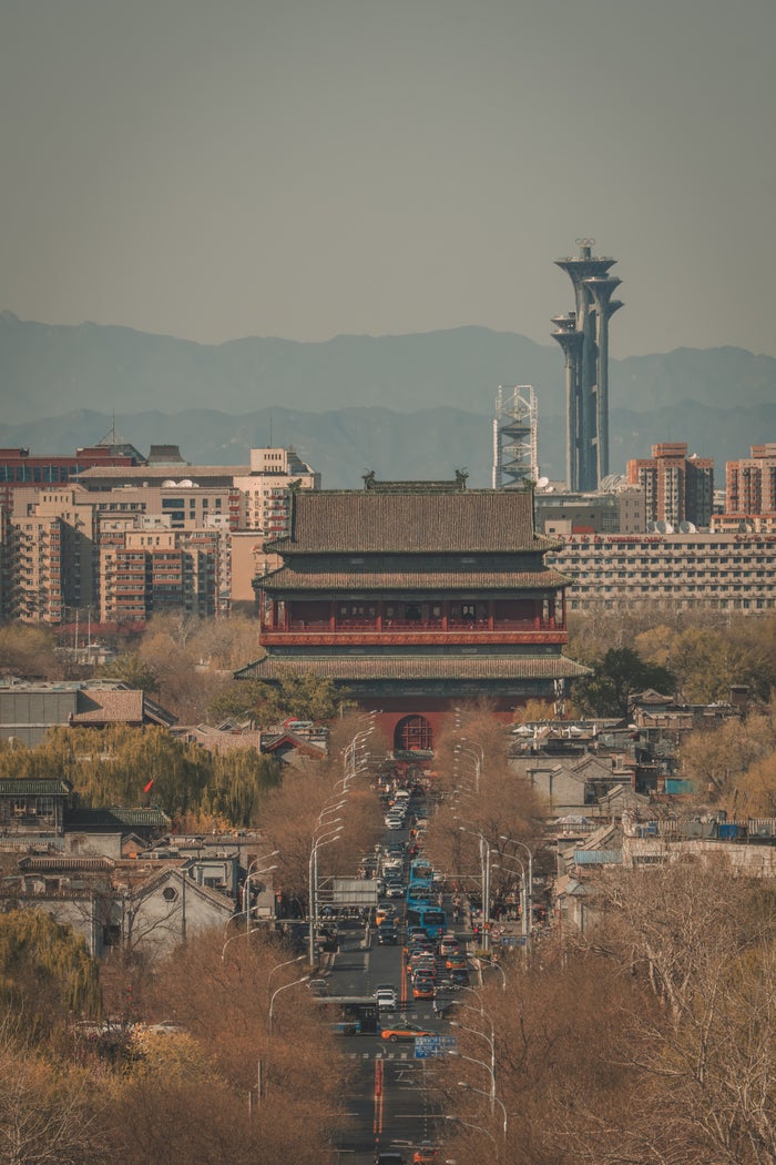 Beijing view from Jingshan Park